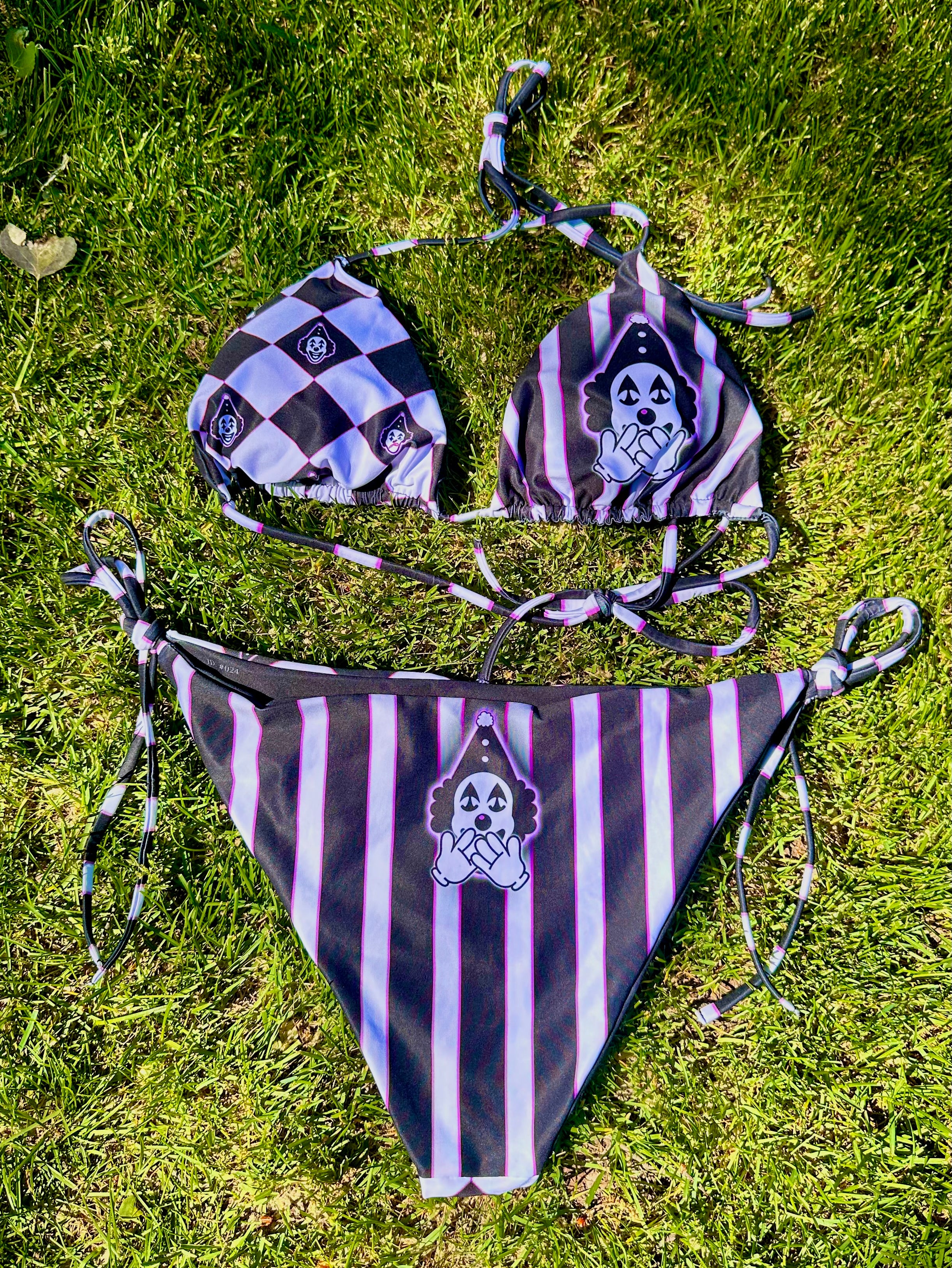 Small Pink Clown Bikini