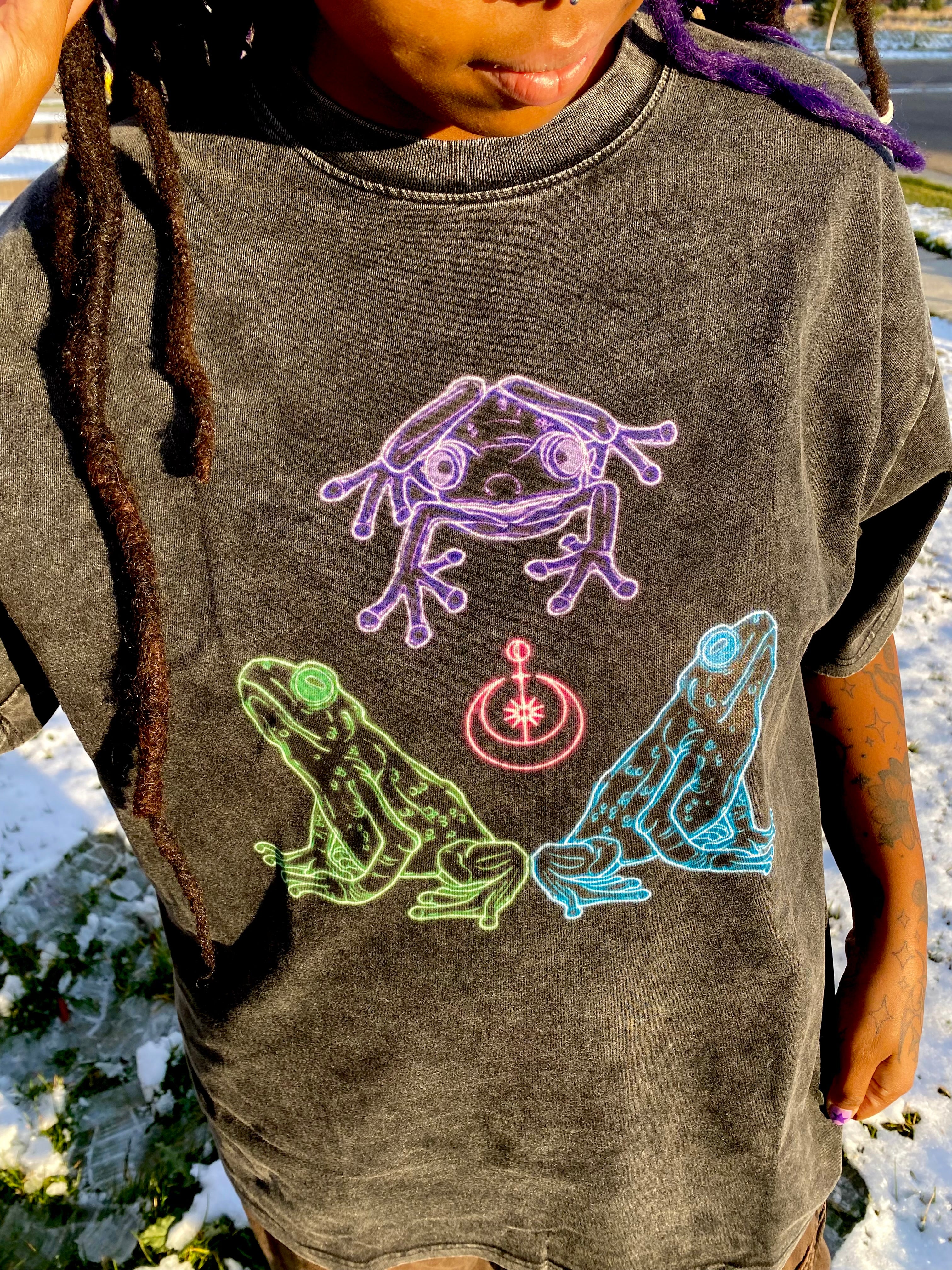 Rainbow Frogii T-shirt