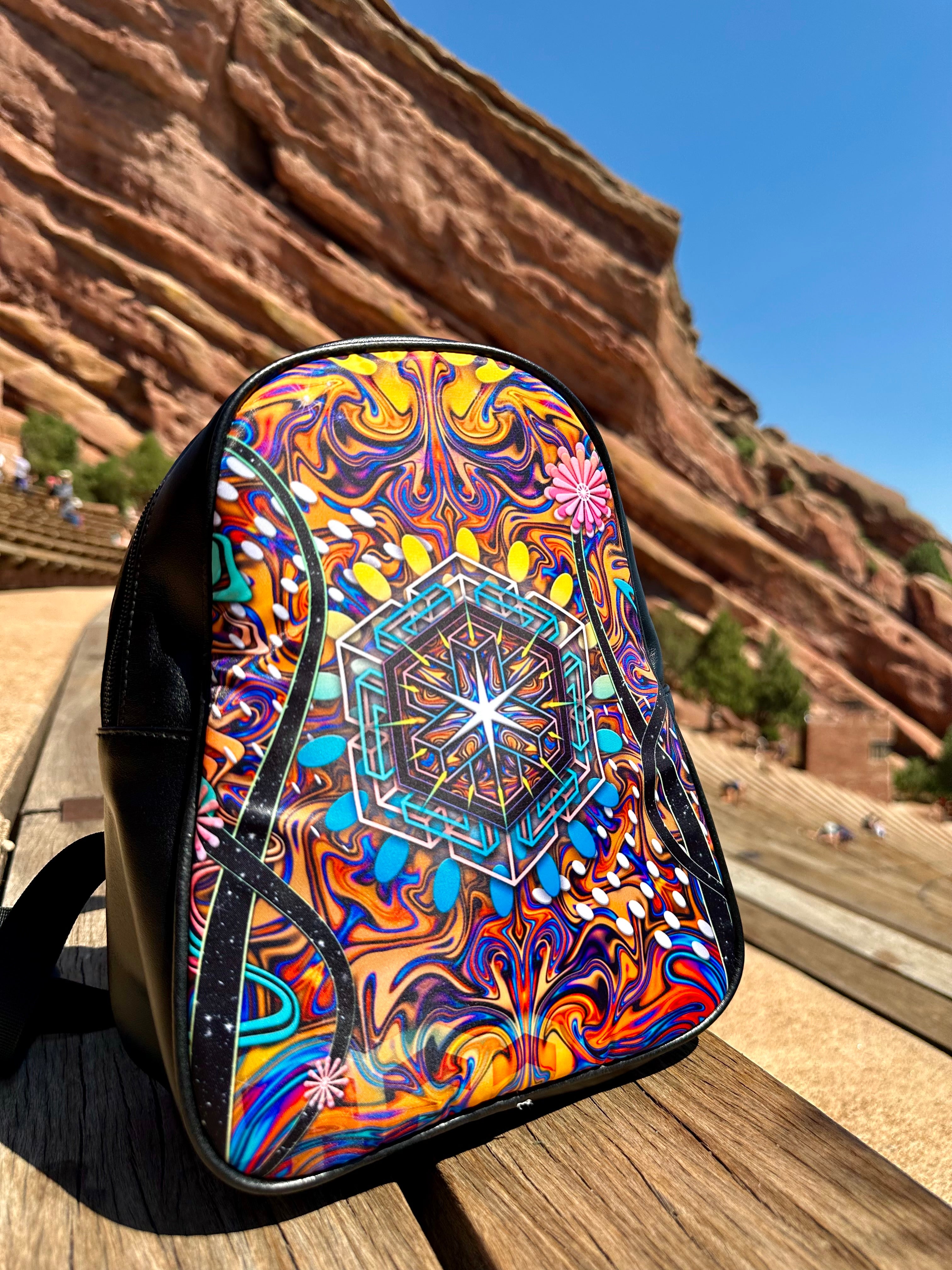 AfterGlow Mini Backpack FrazyDesignz Collab