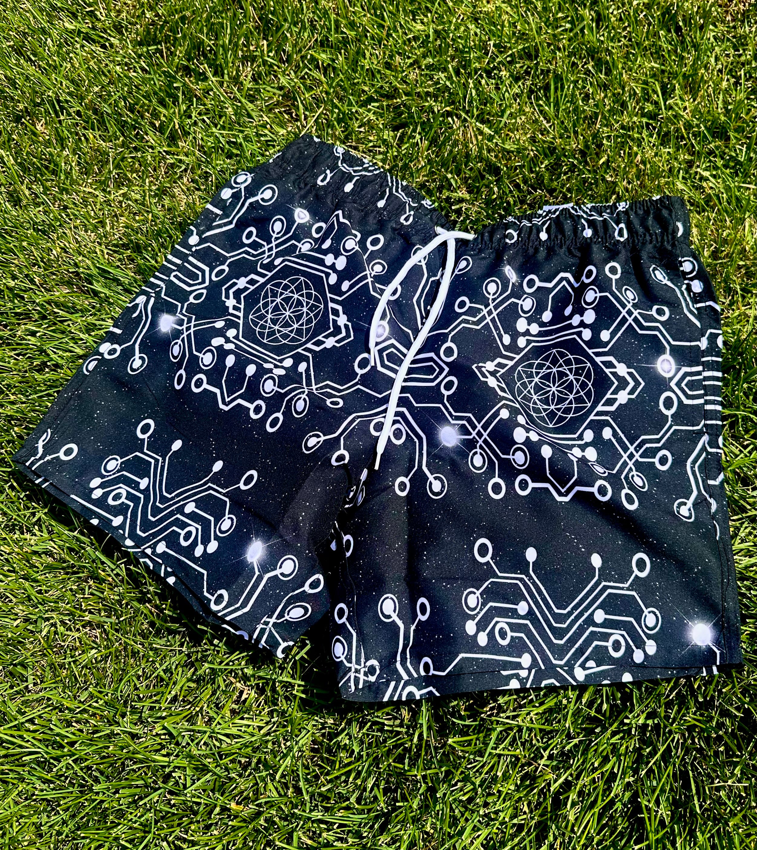 Small Dark Matter Swim Trunks
