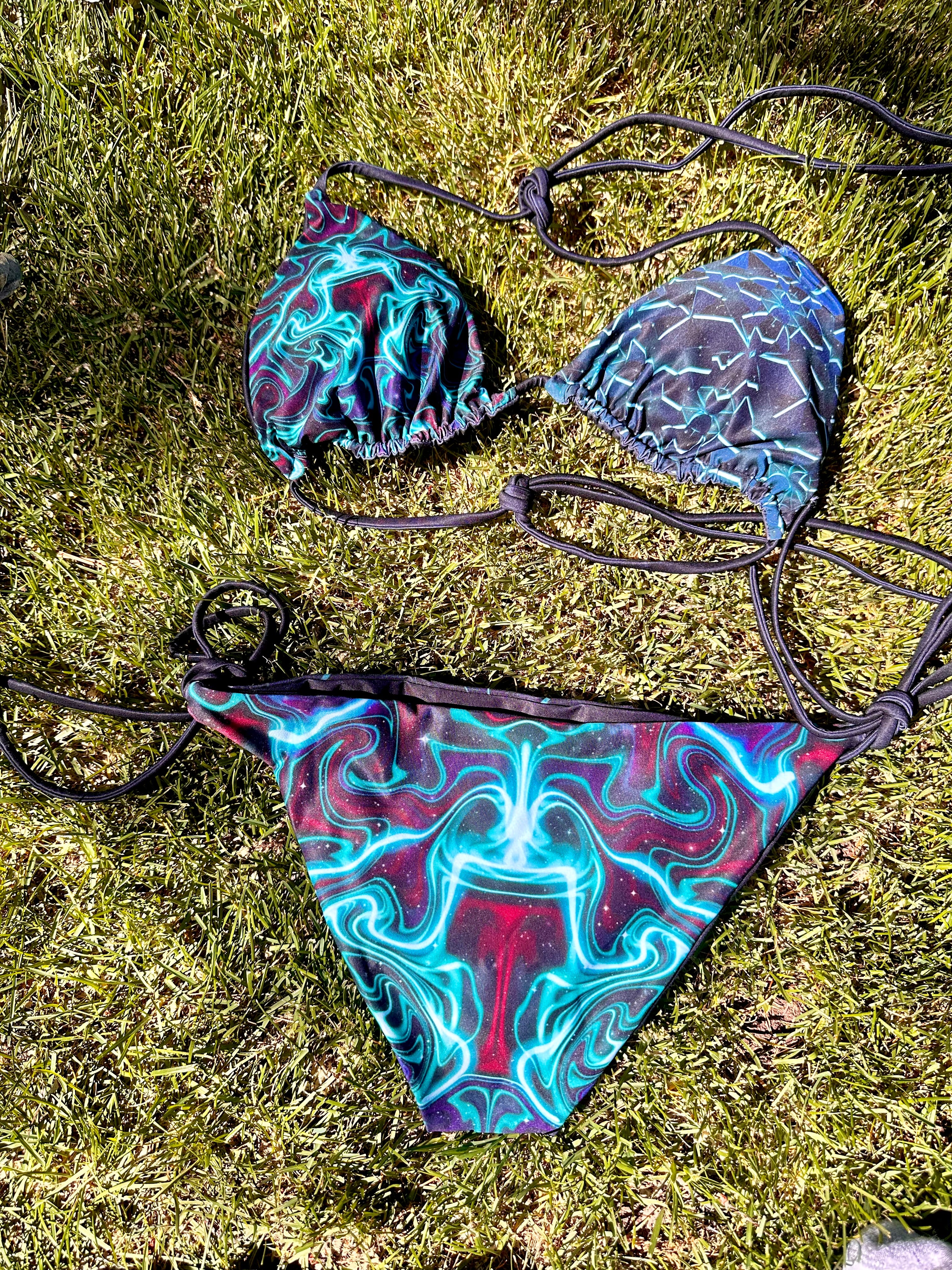 Large Teal Bikini