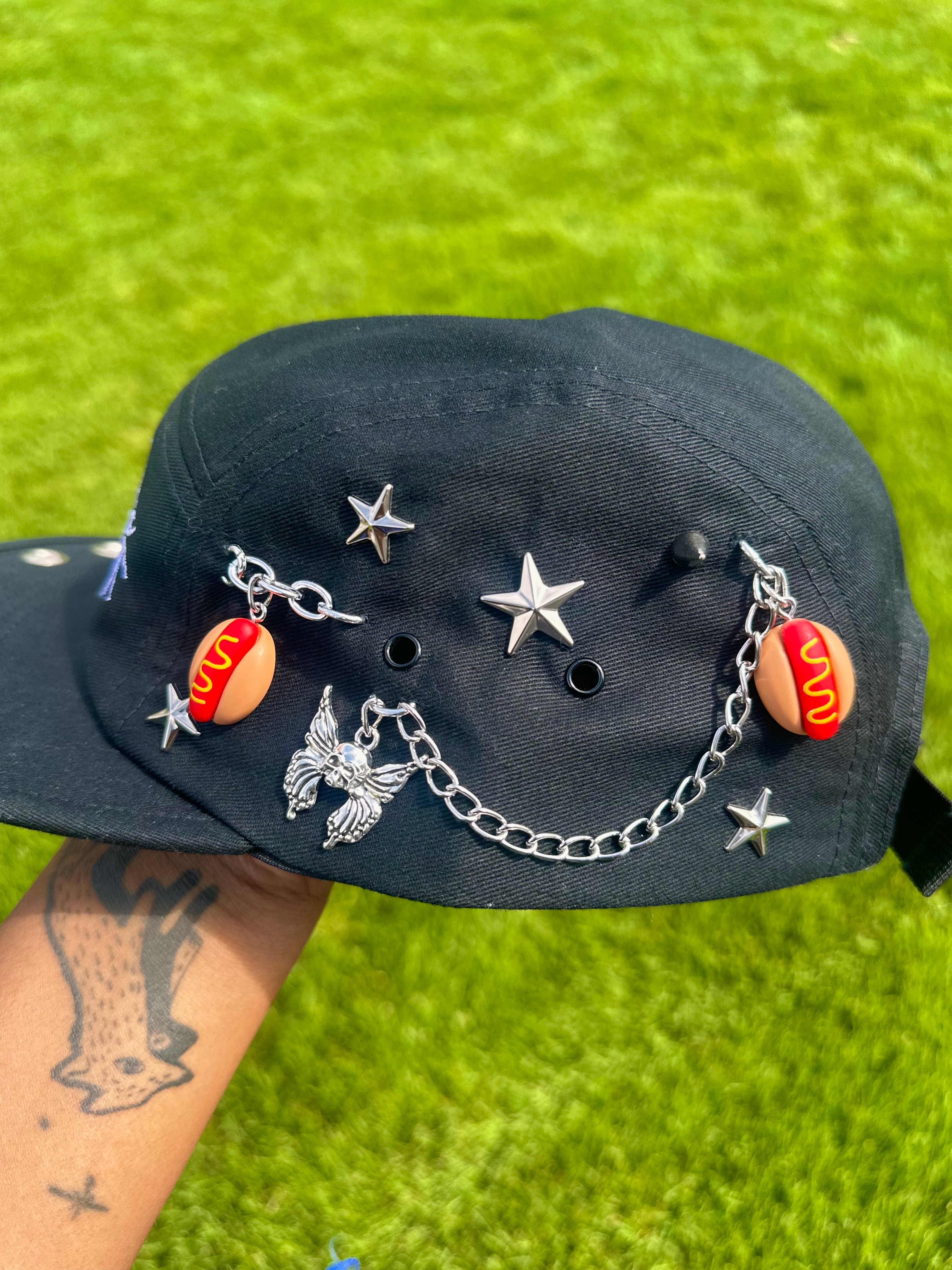 140 Red Glizzy 5 Panel Hat