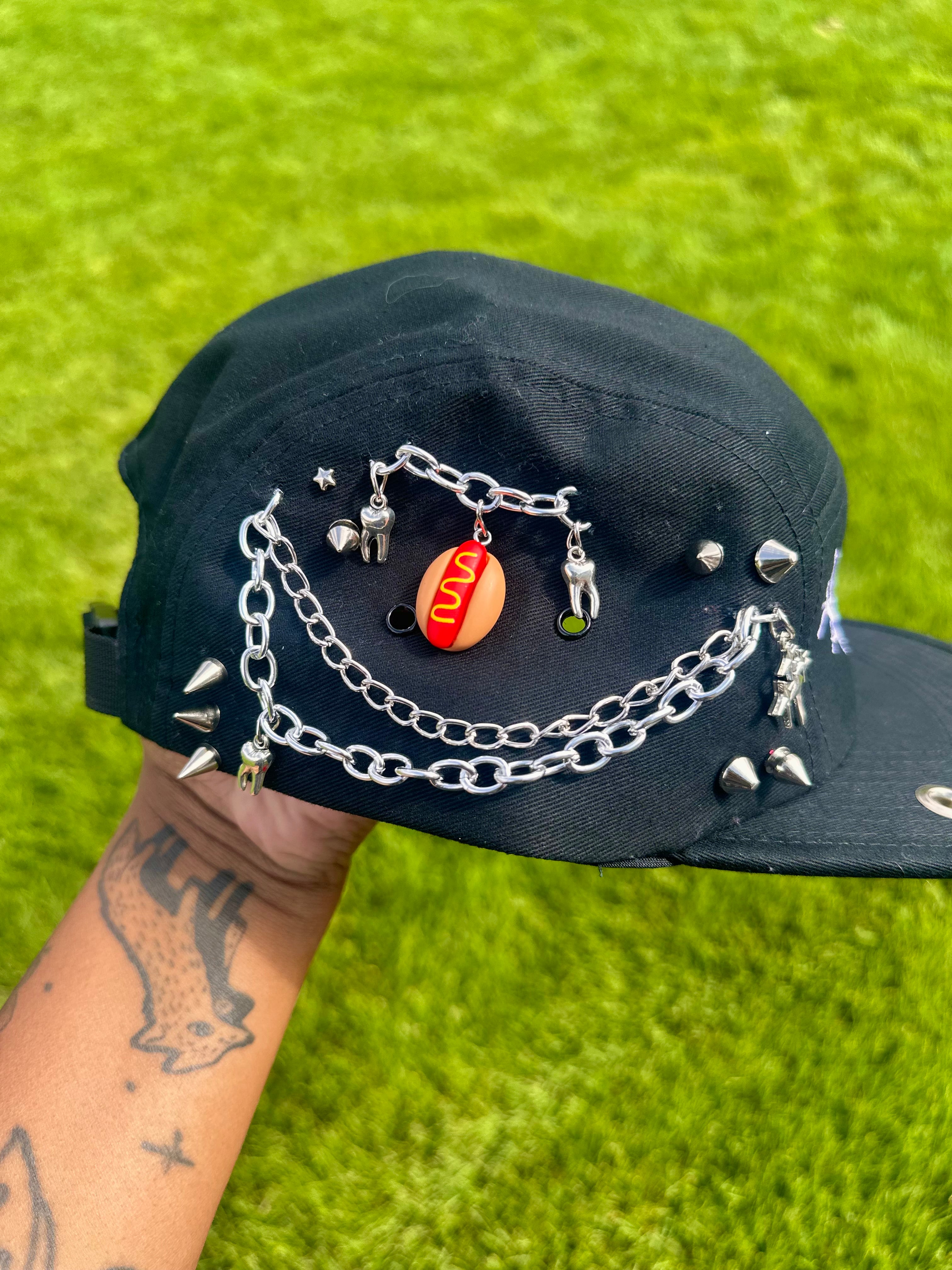 140 Red Glizzy 5 Panel Hat