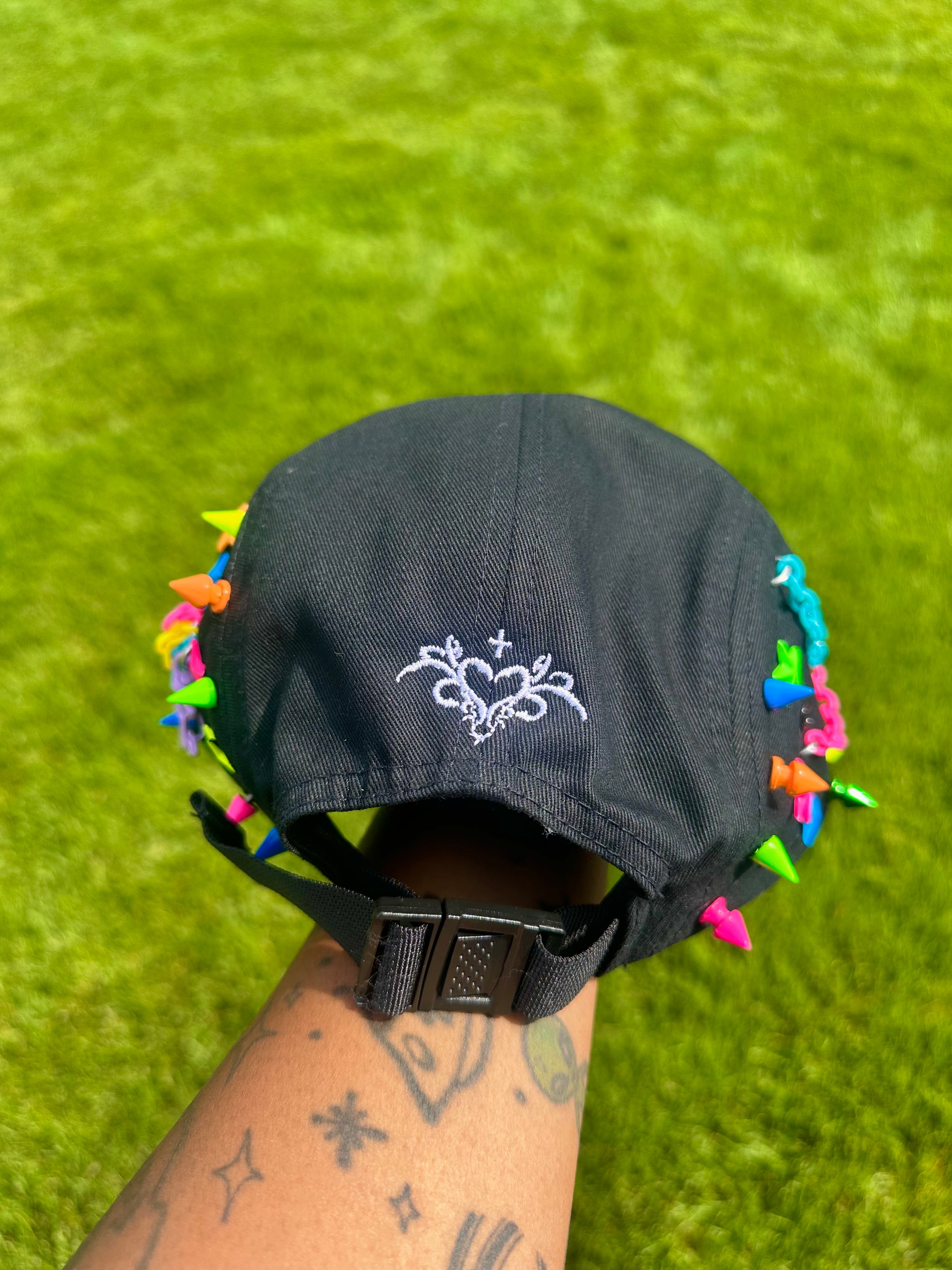140 Pink Clown 5 Panel Hat