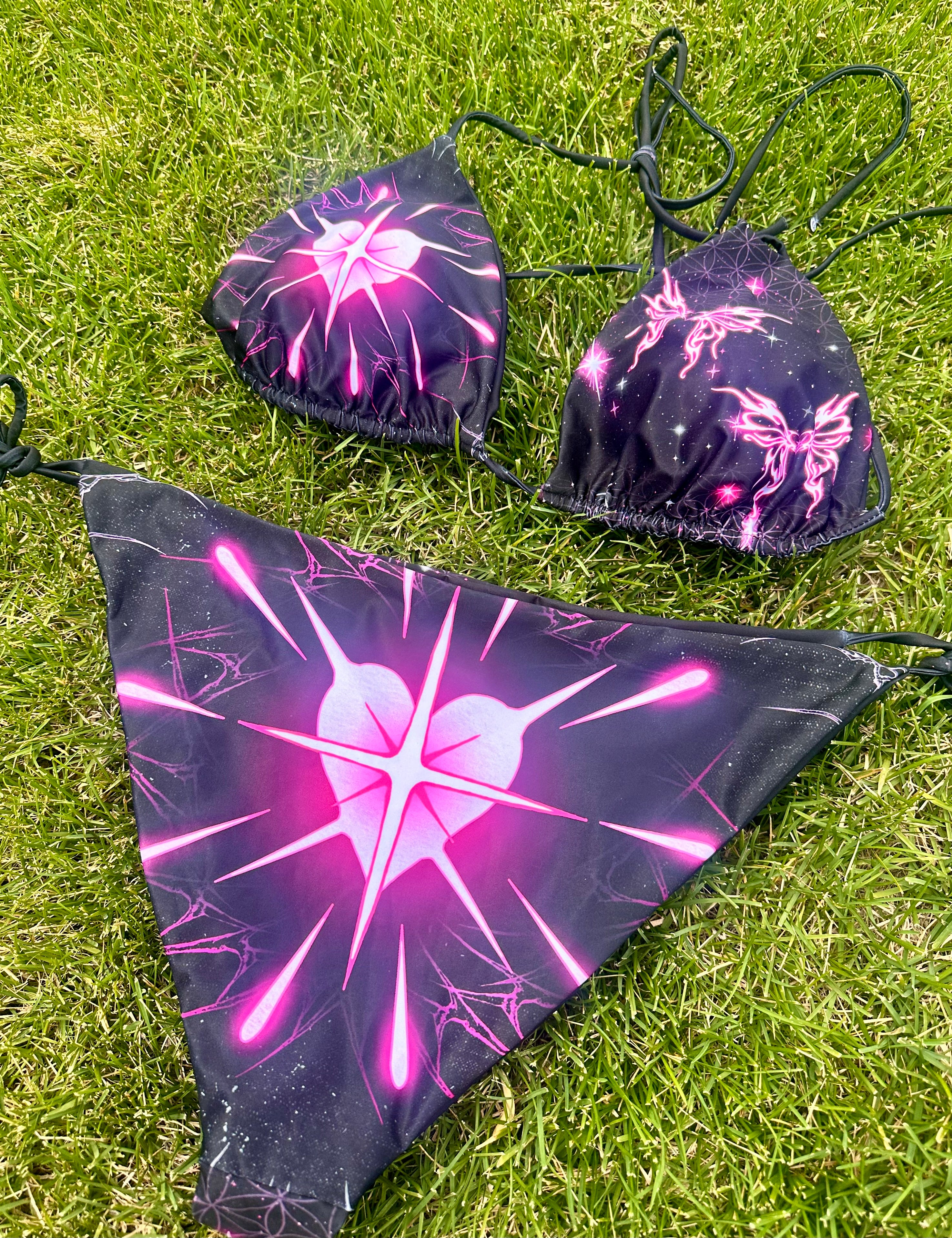 3XL Y2K Pink Bikini