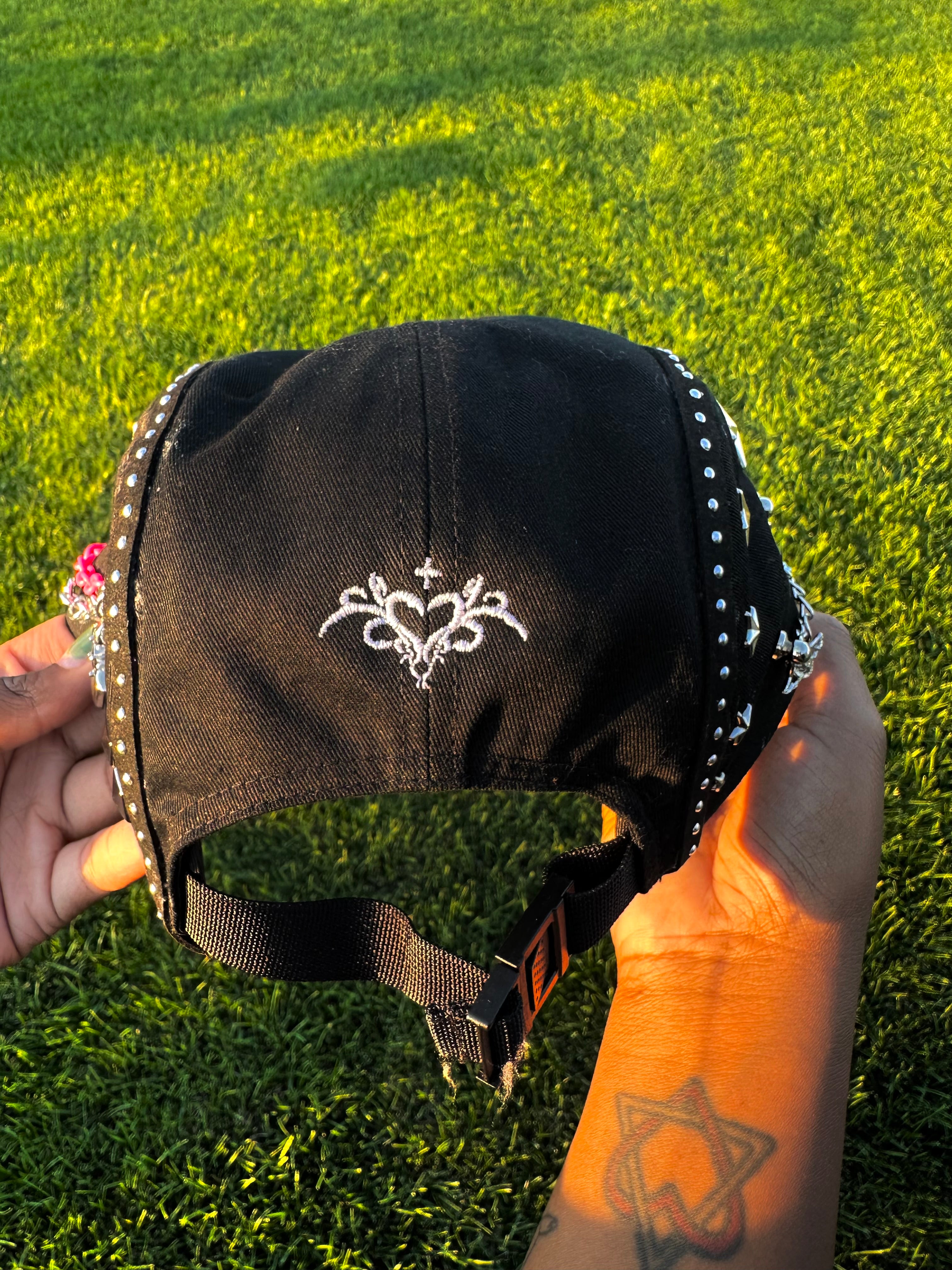 140 Pink 5 Panel Hat