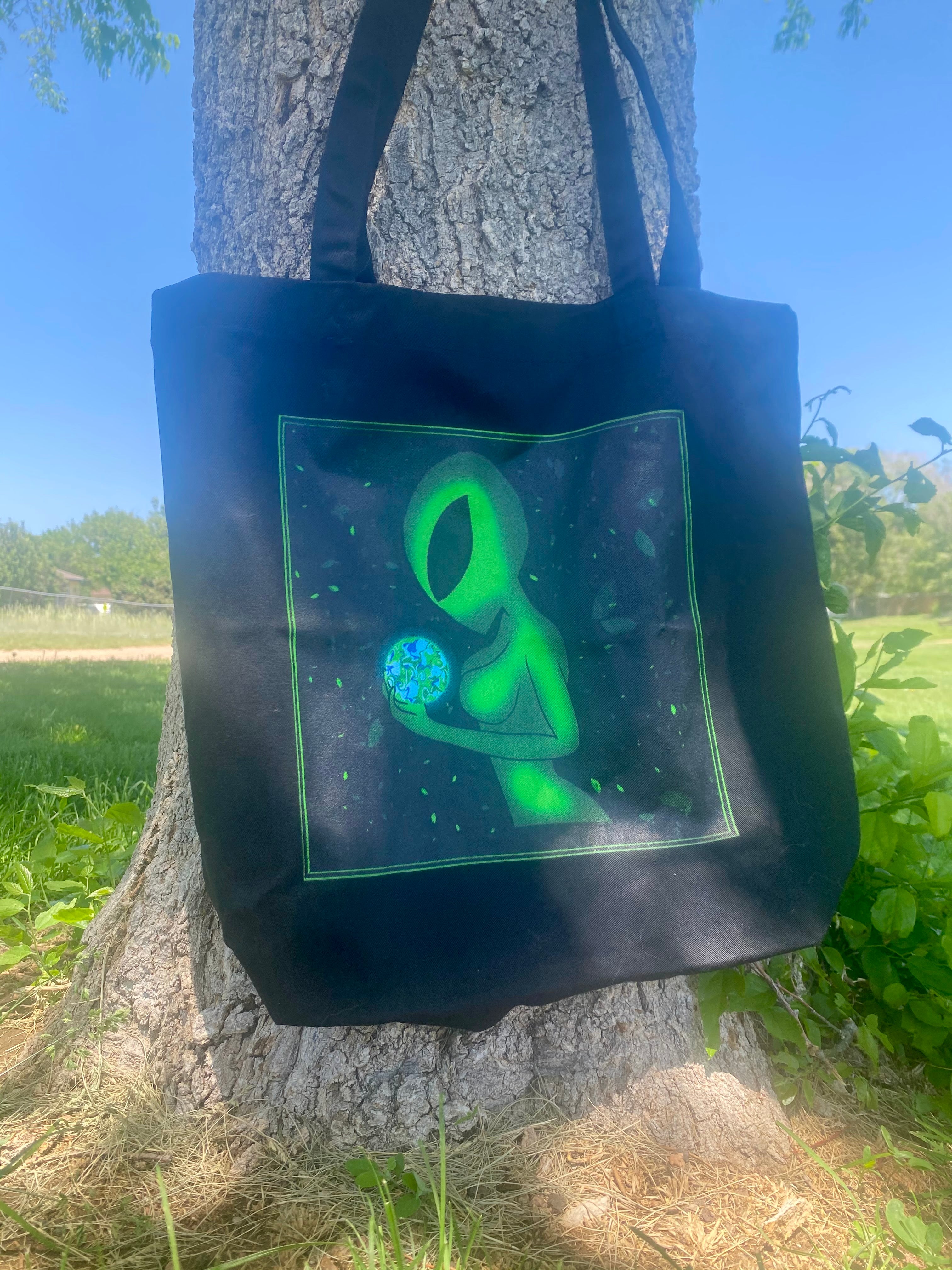 Protect the Earth Eco Tote Bag - GlowiiScape